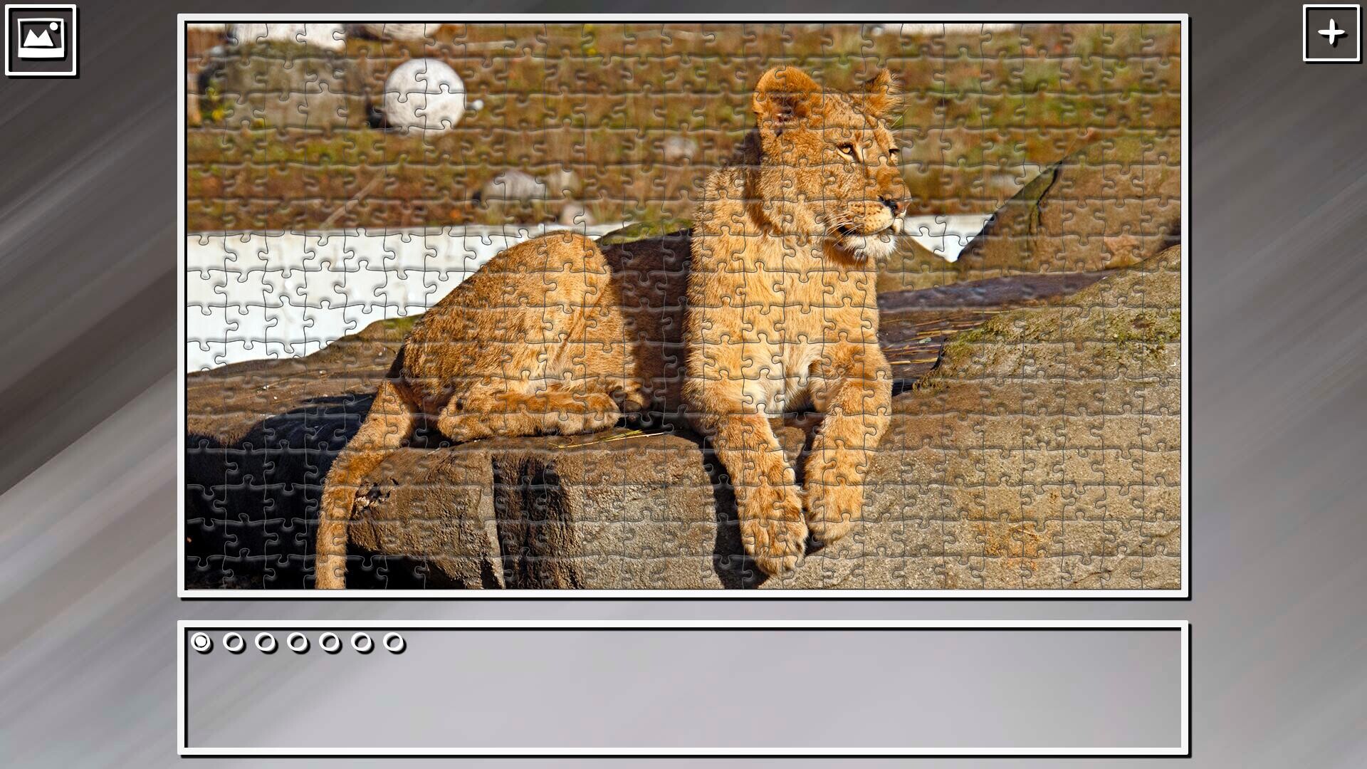 Super Jigsaw Puzzle: Generations - Big Cats 3 screenshot 1