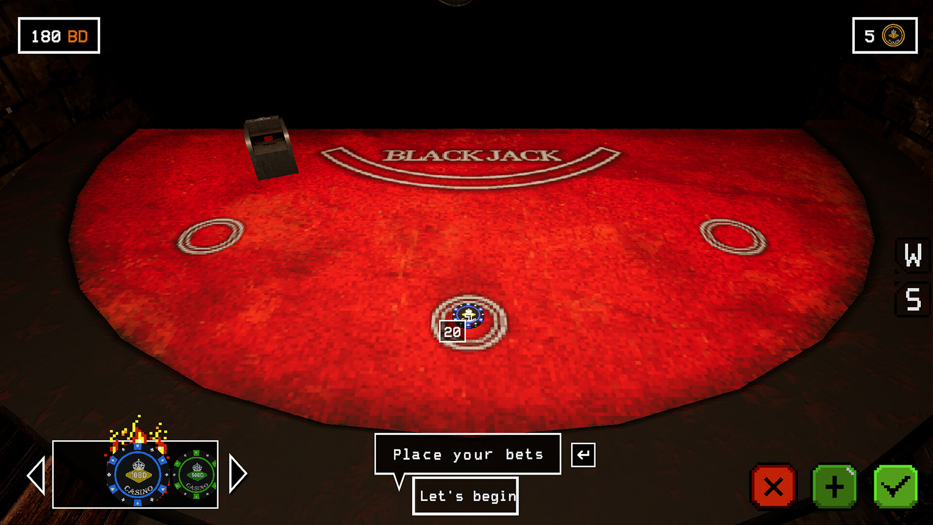 Blackjack Descent screenshot 8