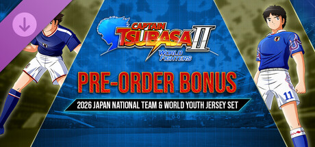 CAPTAIN TSUBASA 2: WORLD FIGHTERS - 2026 Japan National Team & World Youth Jersey Set