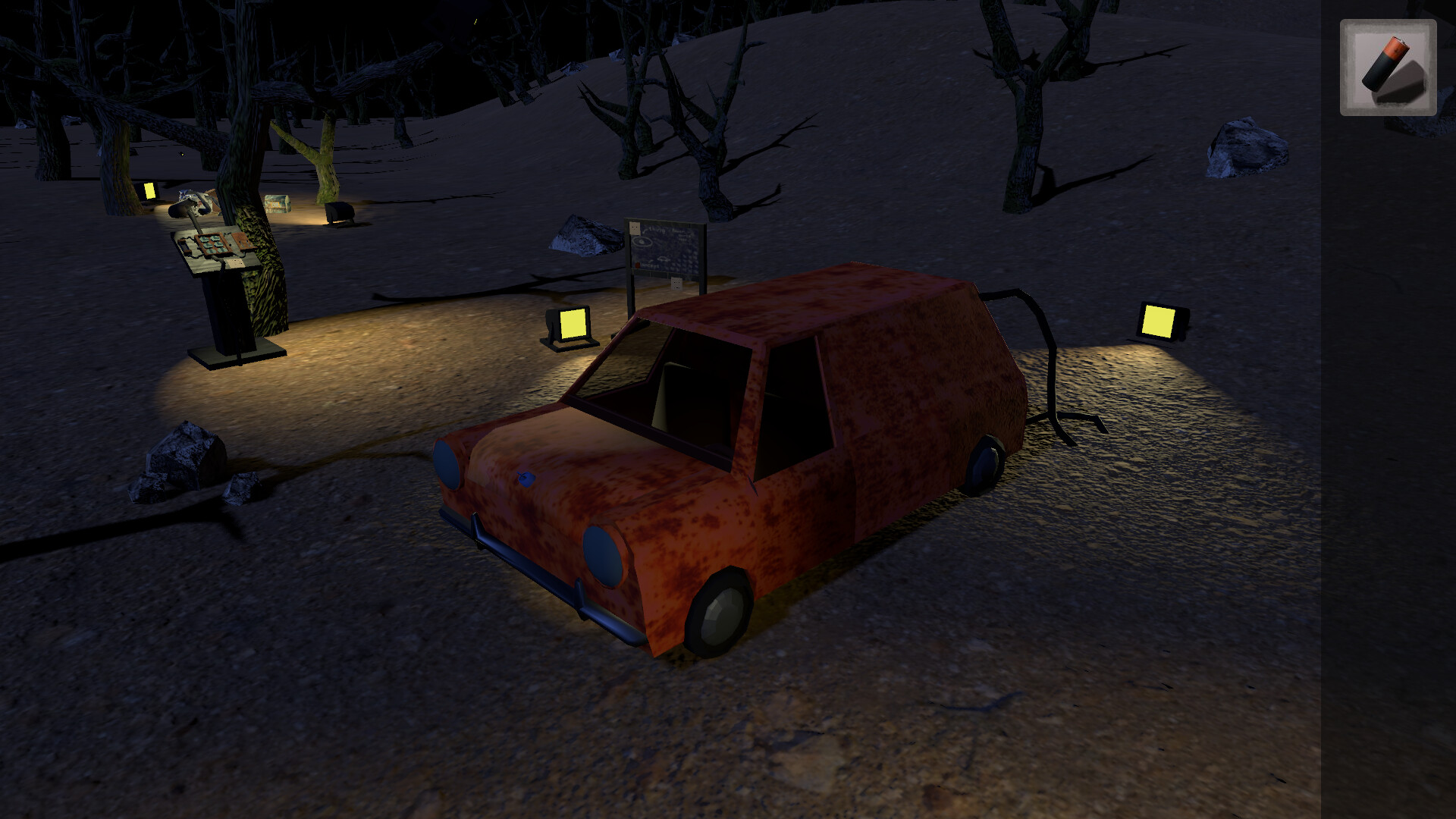 Abandoned car screenshot 4