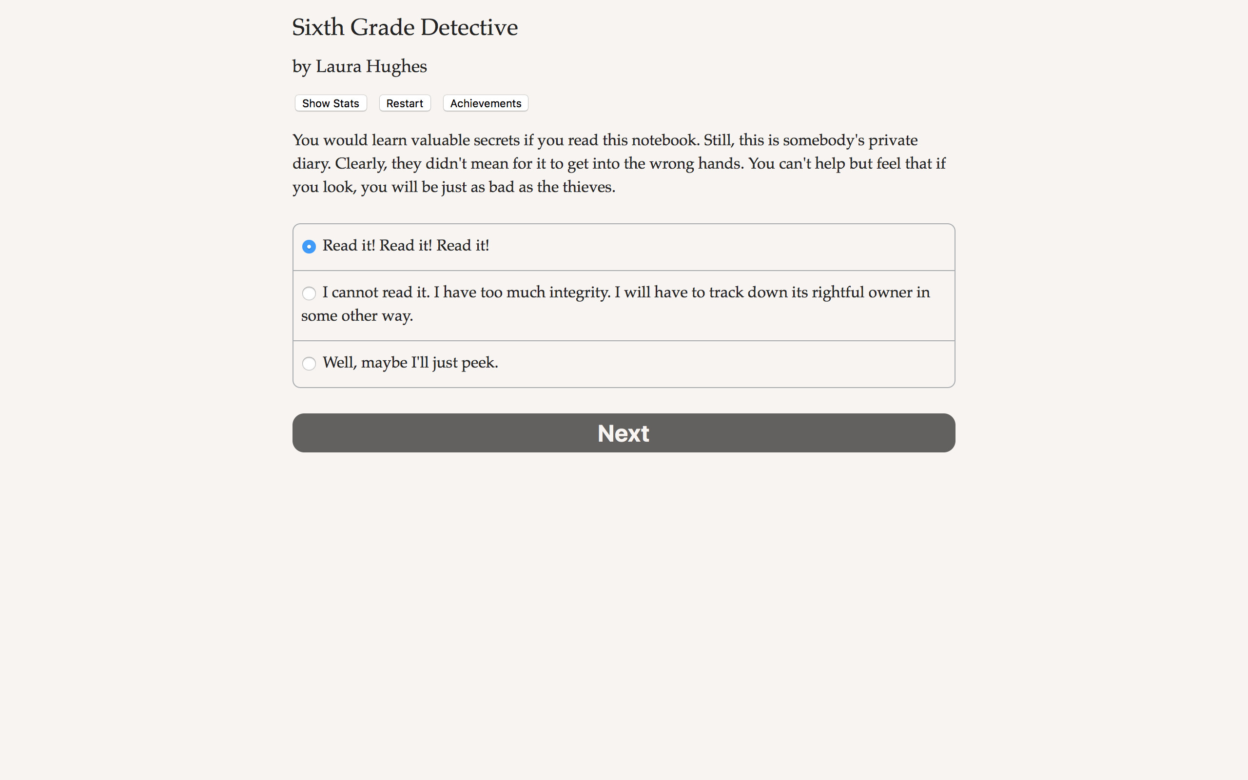 Sixth Grade Detective screenshot 4