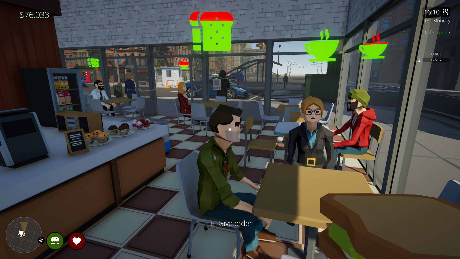 Cafe Life Simulator screenshot 4