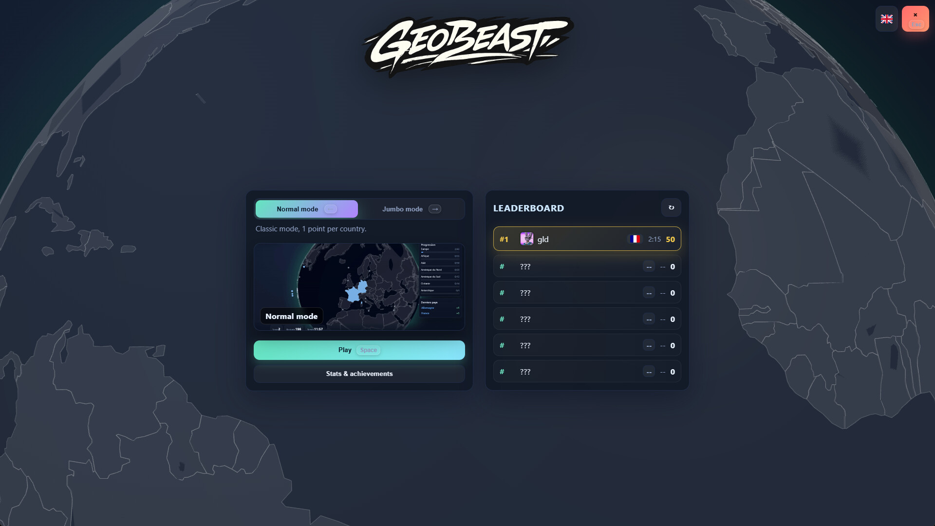 Geobeast screenshot 1