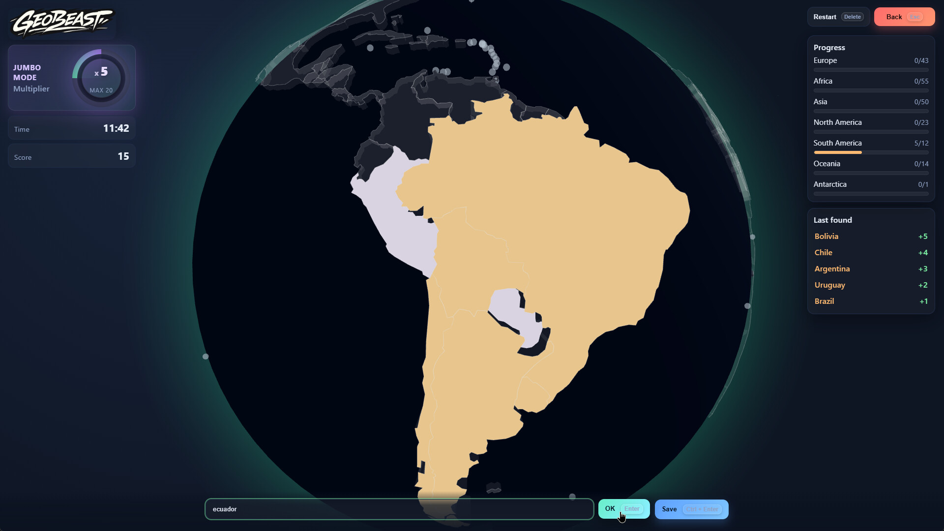 Geobeast screenshot 4