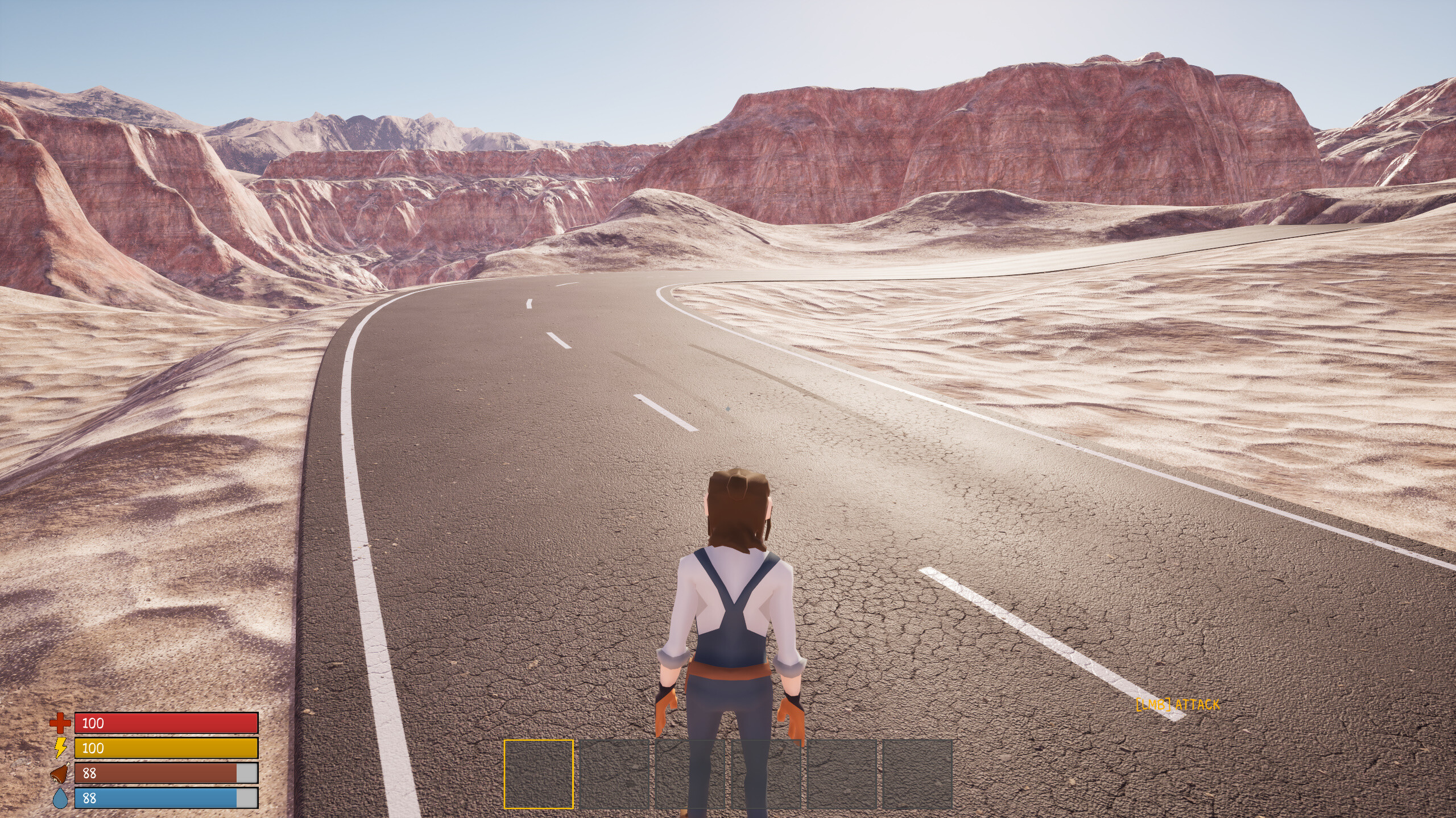 SurrounDead Poly Construction Endless Desert screenshot 1