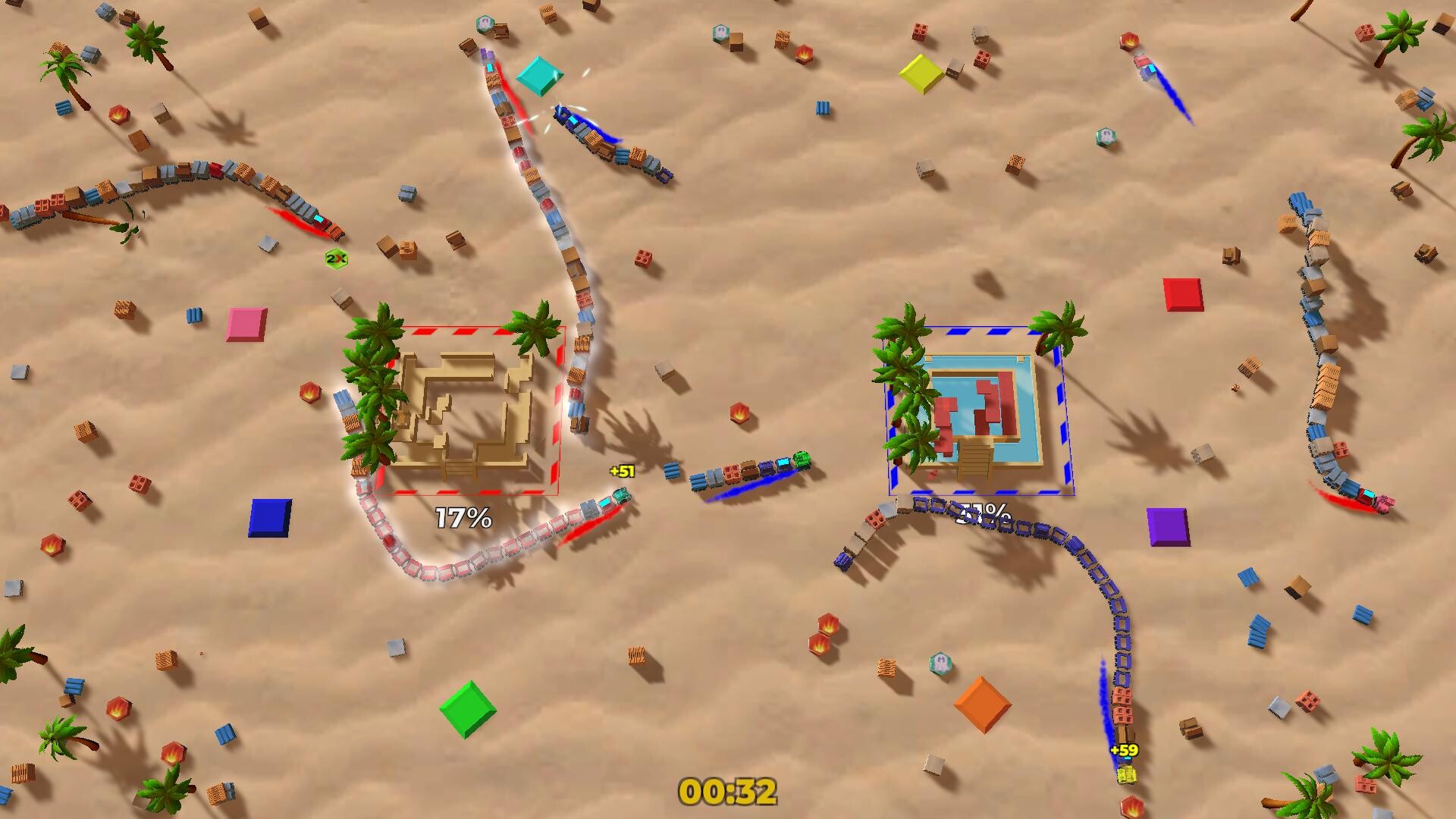 SharedScreen Wagons 2: Modern Levels Pack screenshot 2