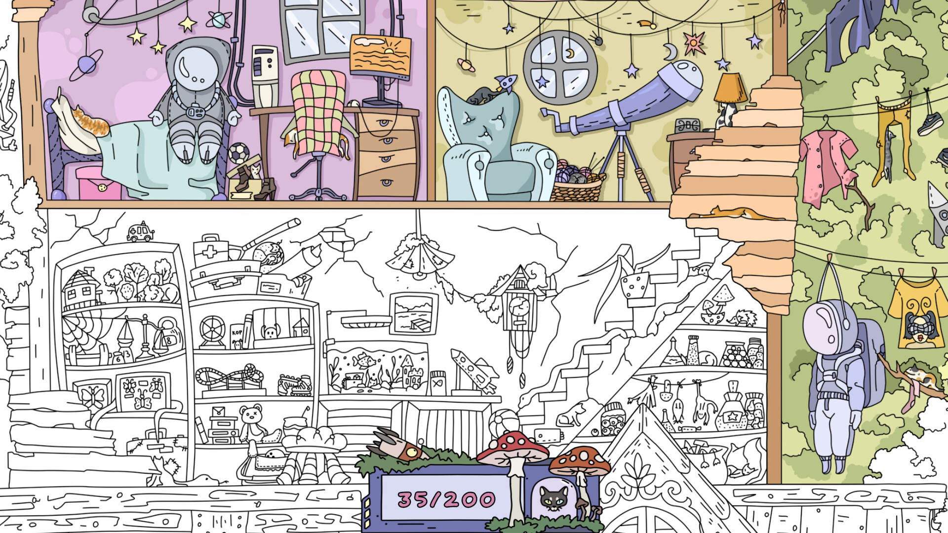 FIND KITTENS 9: Aliens - Extra Level screenshot 4