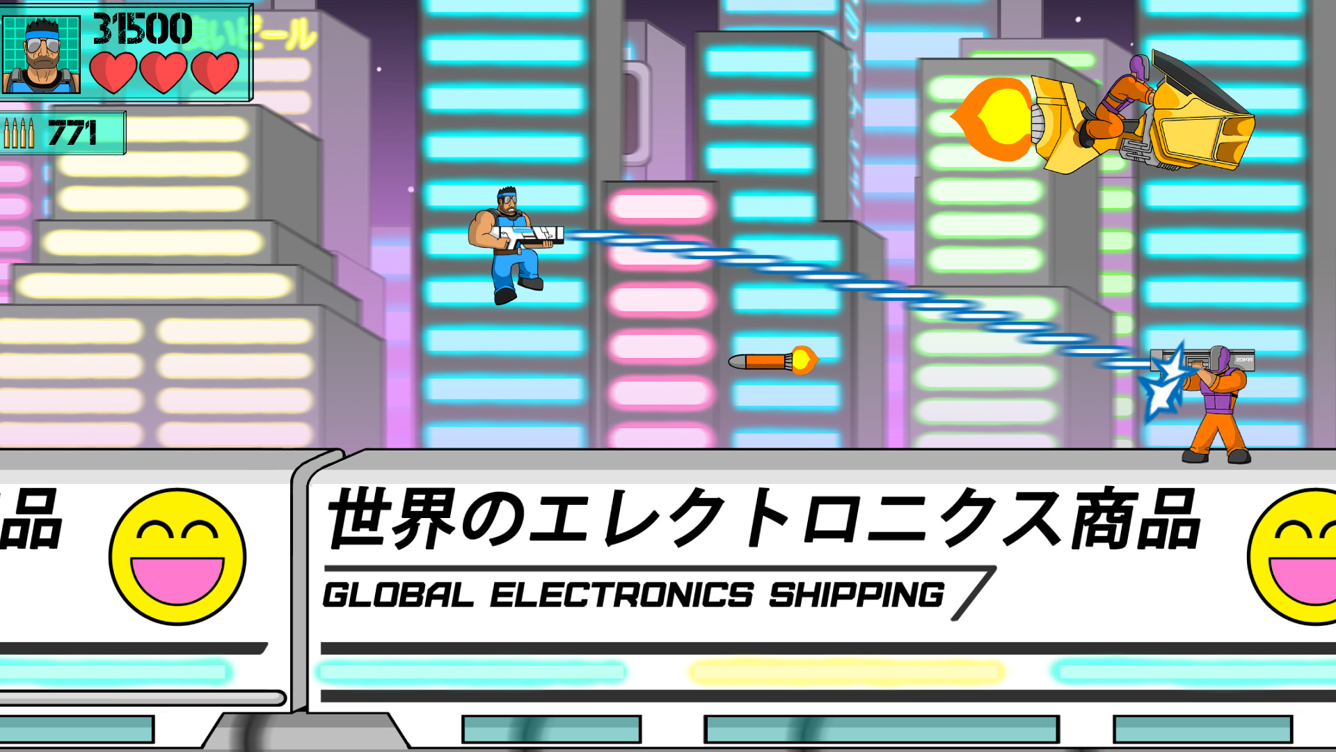 Machine Gun Train Run screenshot 4