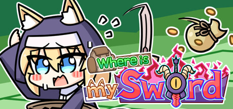 Where is my sword — Steam header
