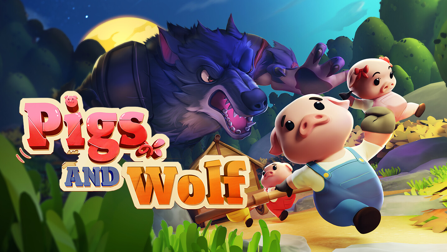 Pigs and Wolf - tampilan utama Steam