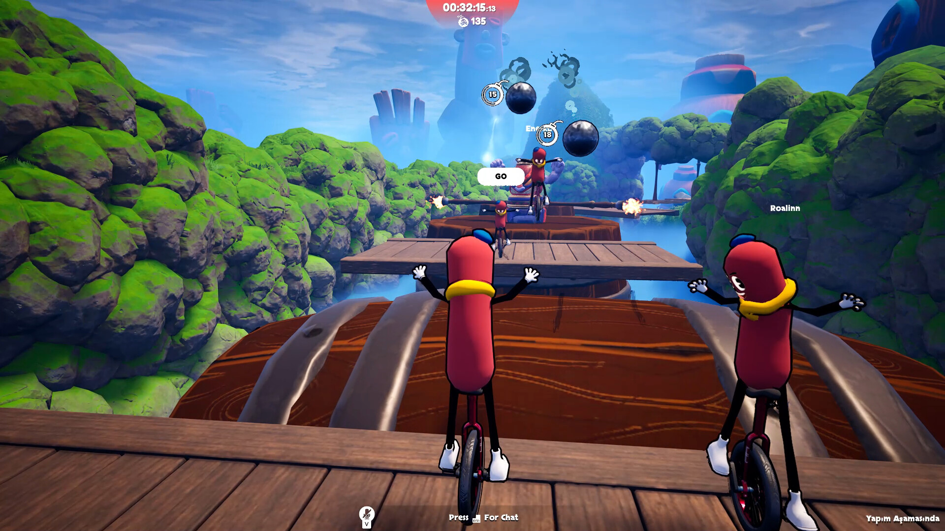 Unicycle Together screenshot 2