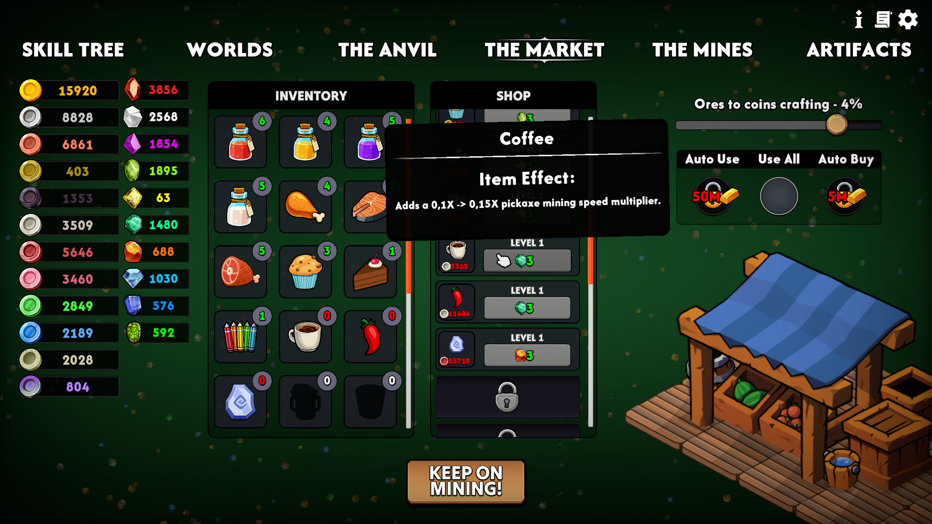 Keep on Mining! - Worlds screenshot 7