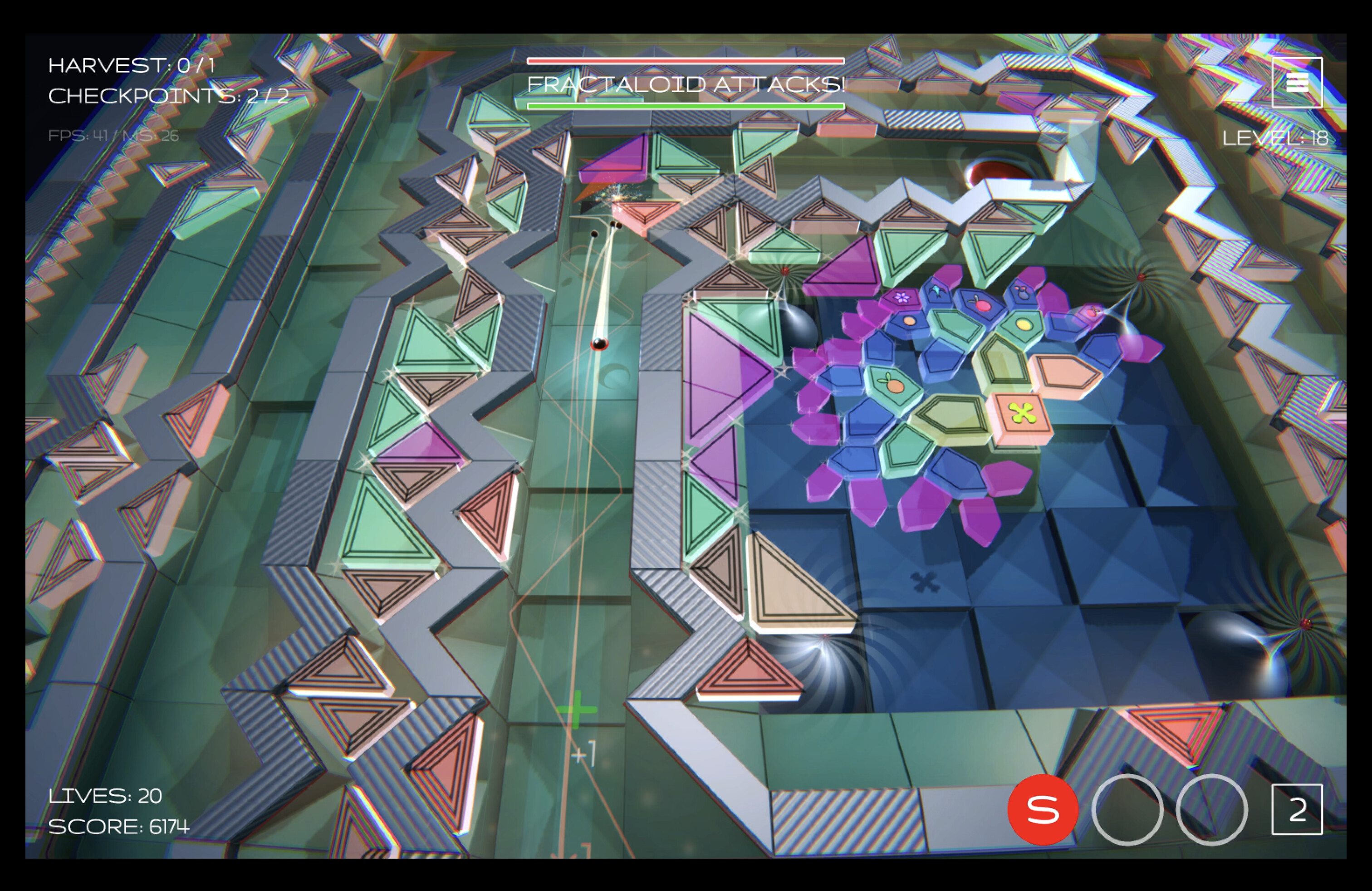 Fractaloid Attacks! screenshot 4