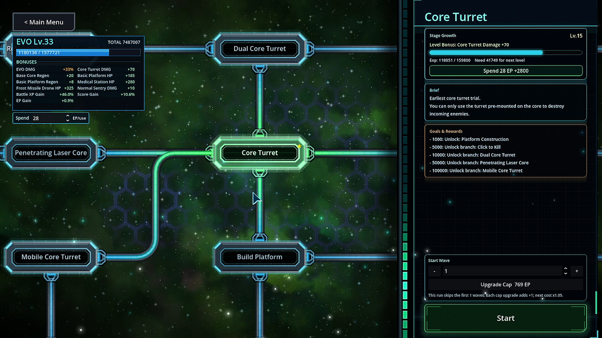Infinite Evolution TD screenshot 9
