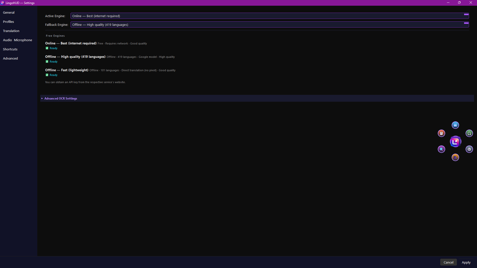 LingoHUD screenshot 3