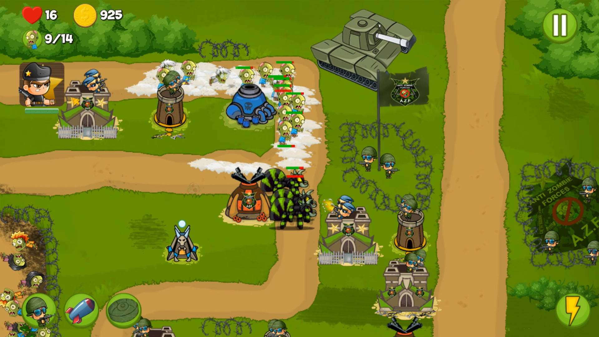 Zombie Wars: Invasion screenshot 1