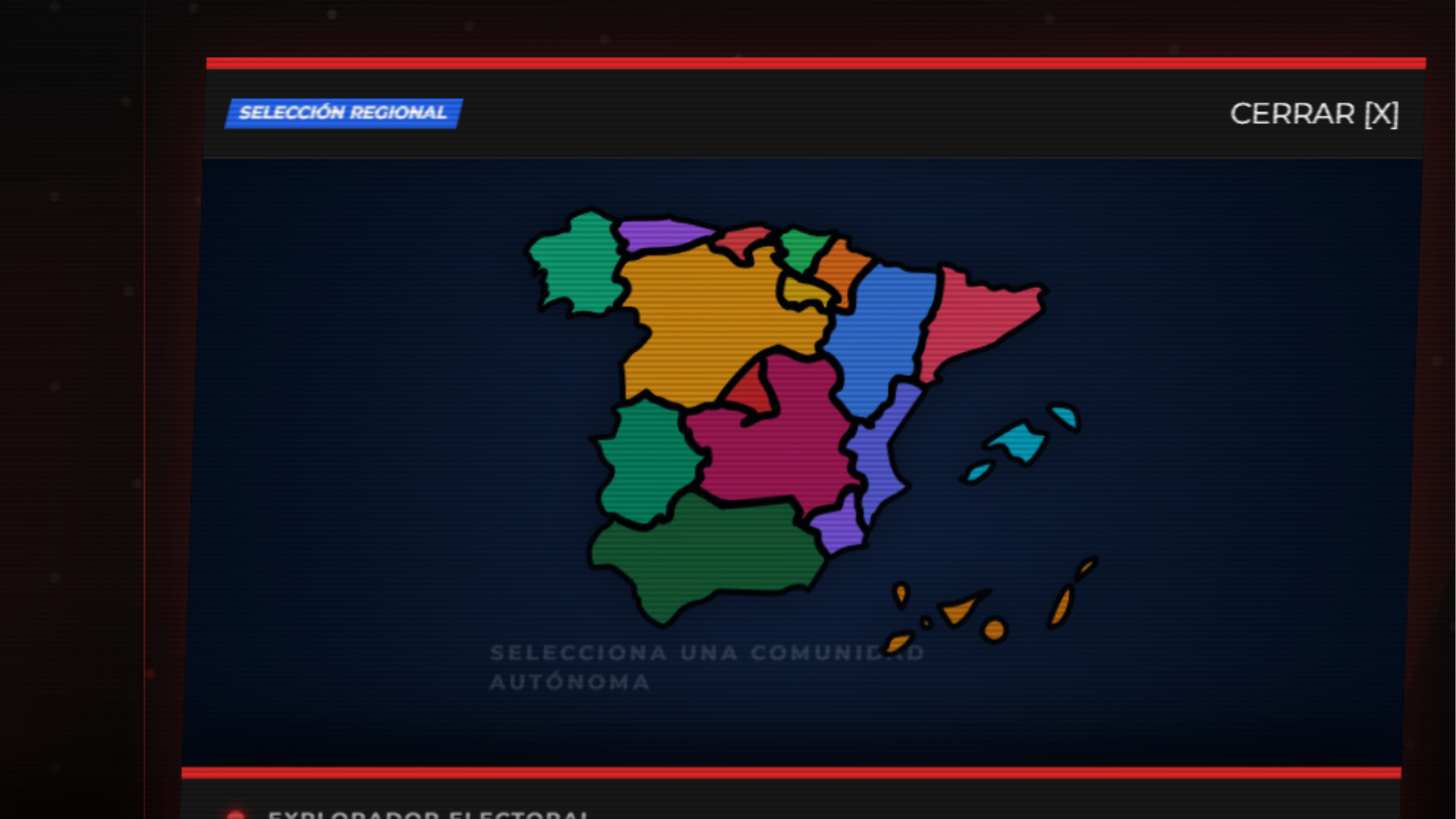 SimElection – Elecciones Generales screenshot 1