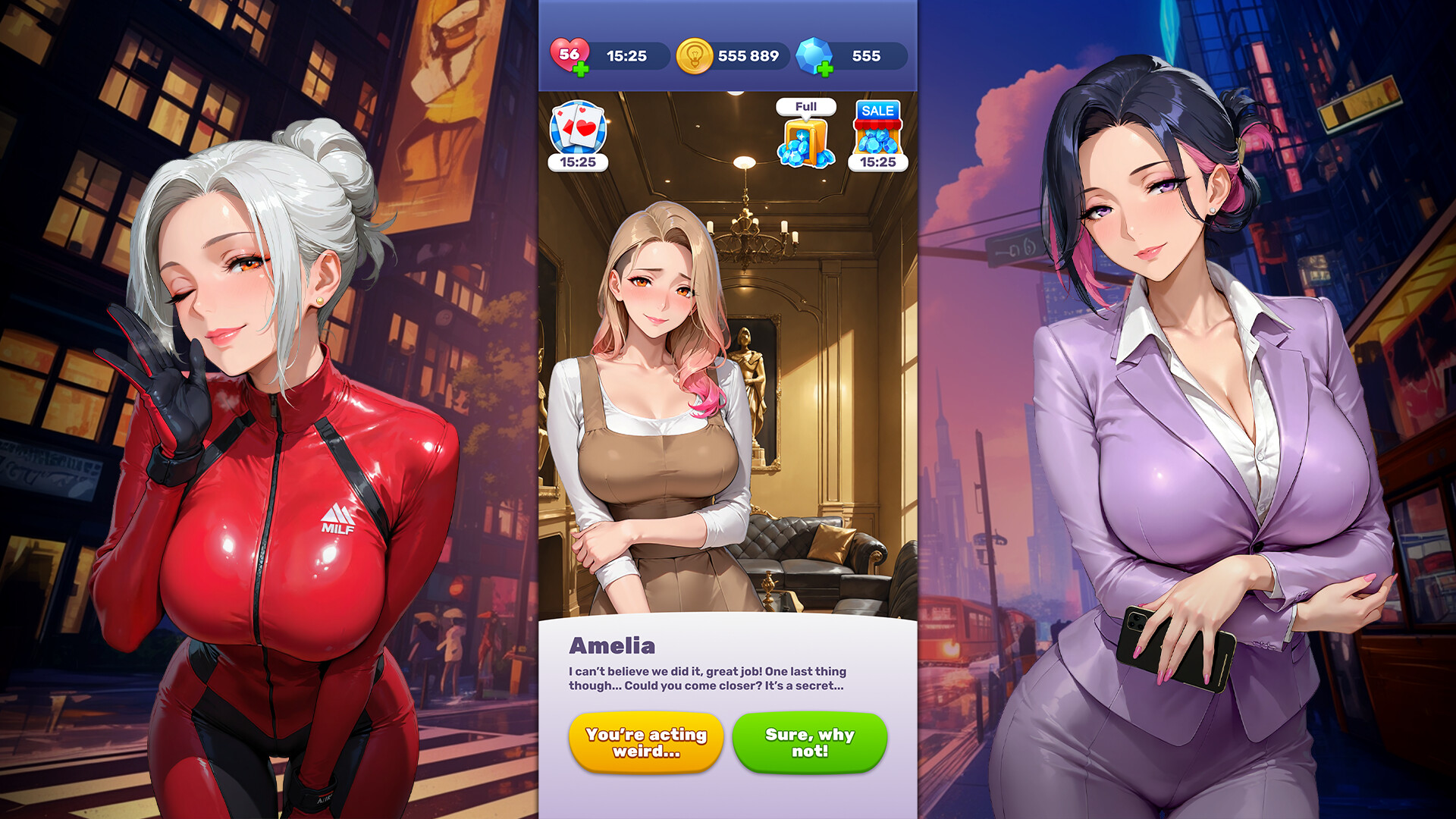 Milf Solitaire: Lust Collector screenshot 1
