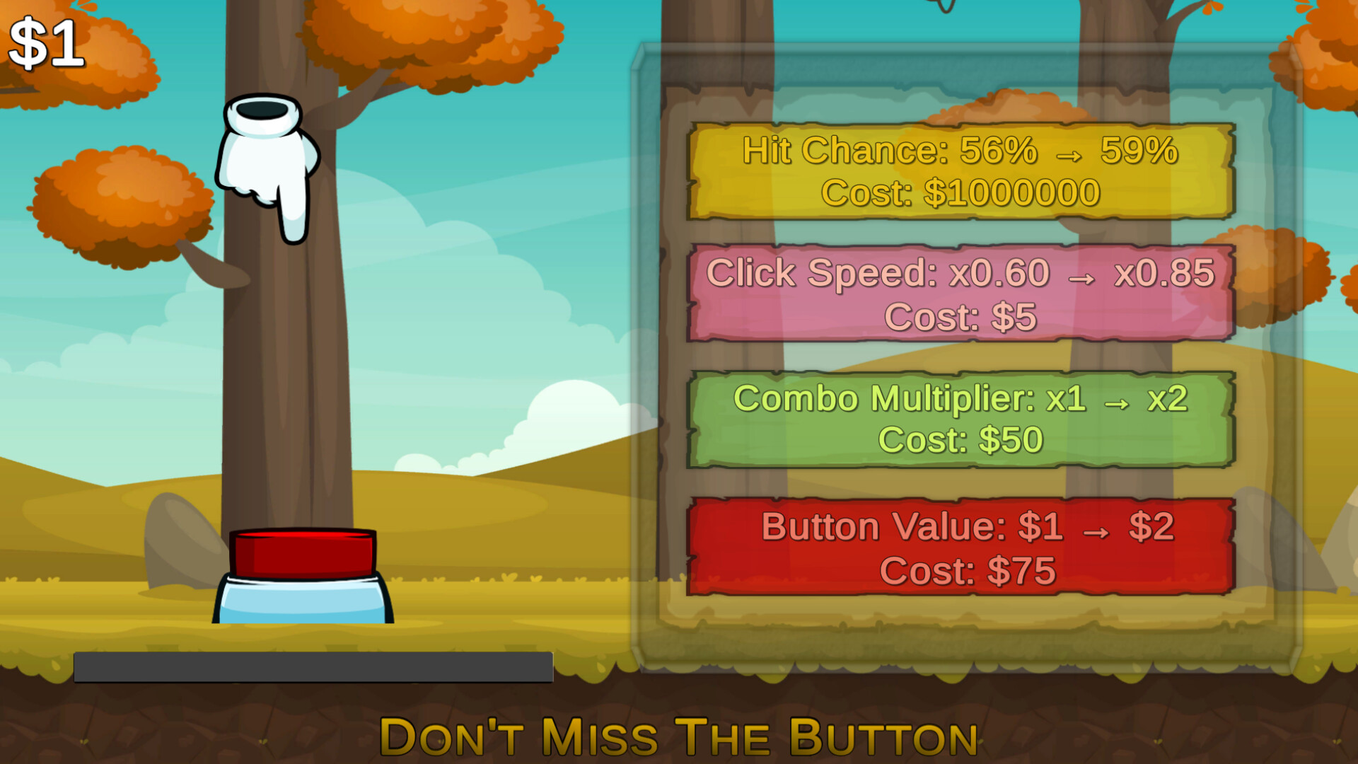 Don't Miss The Button screenshot 1