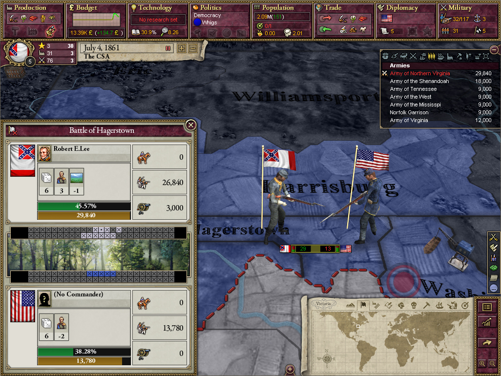 Victoria II: A House Divided screenshot 3