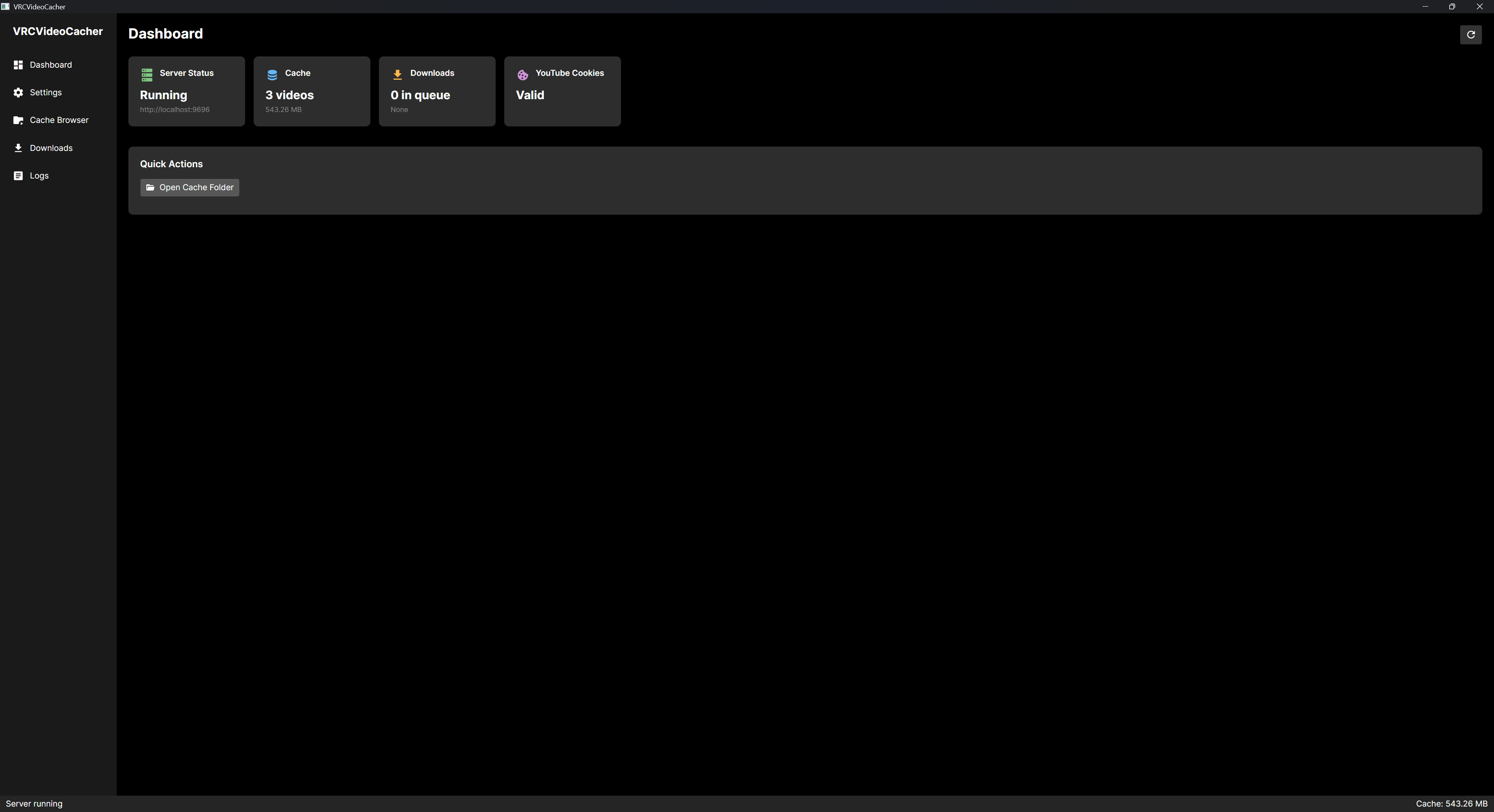 VRCVideoCacher screenshot 1
