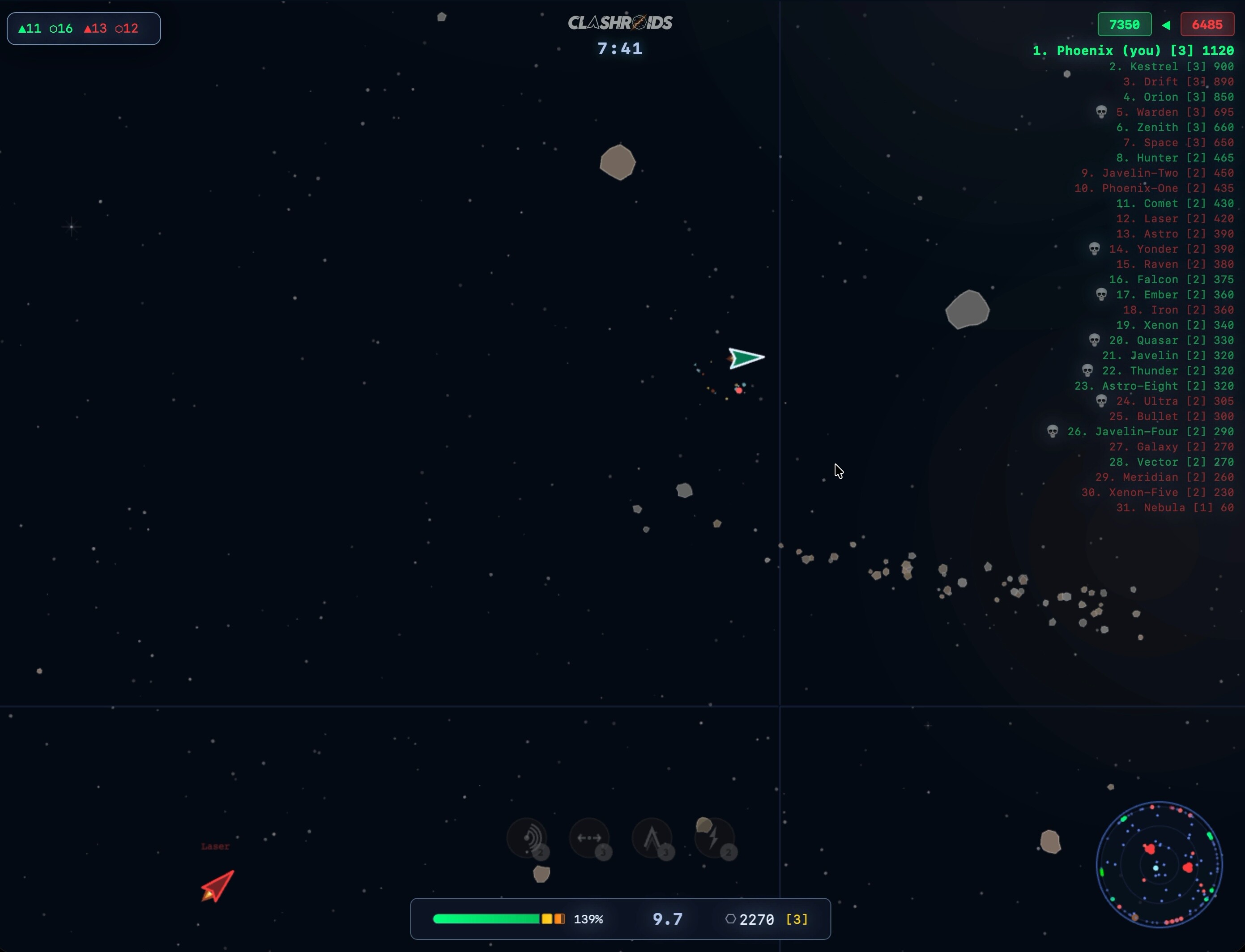 CLASHROIDS screenshot 2
