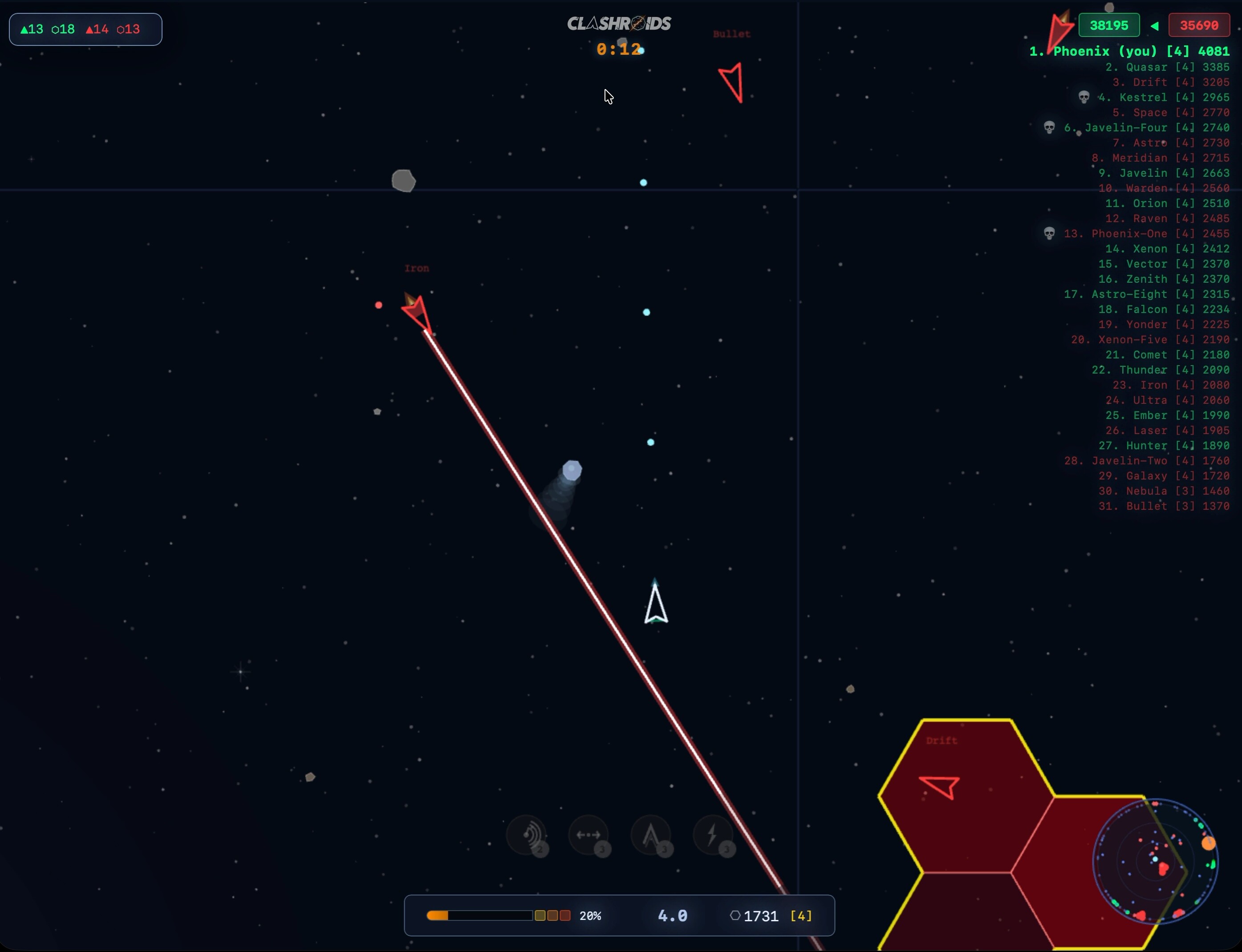 CLASHROIDS screenshot 3