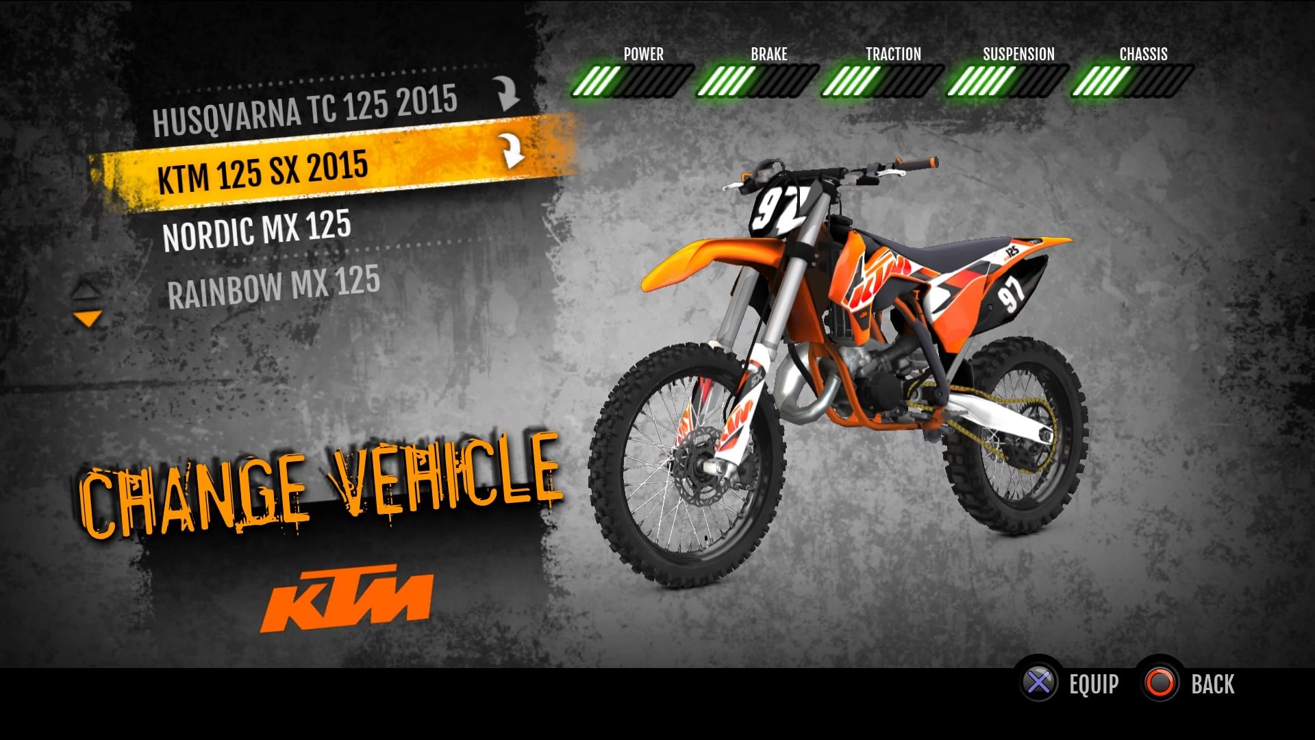 MX vs. ATV Supercross Encore - 2015 KTM 125 SX MX screenshot 1