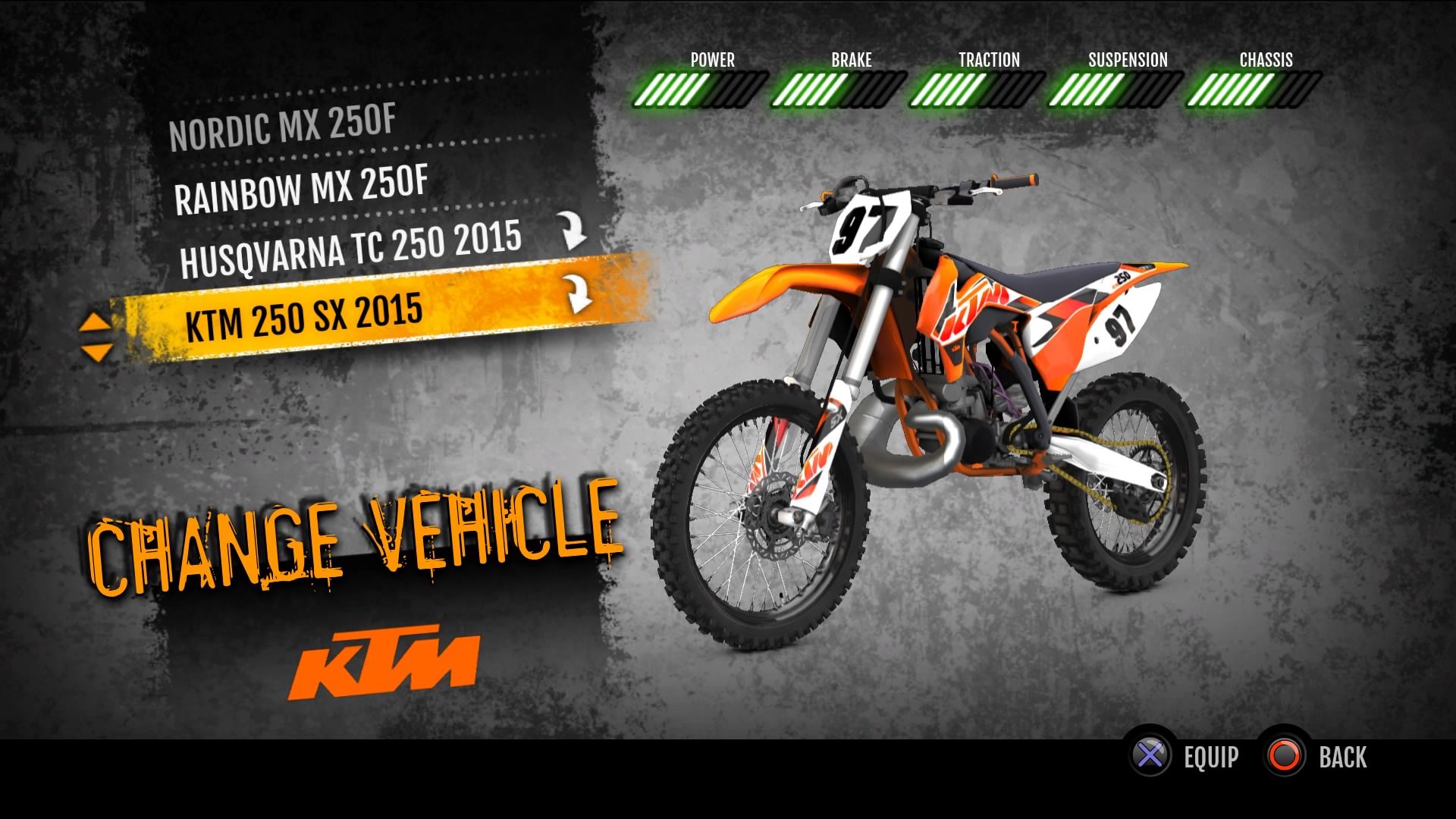 MX vs. ATV Supercross Encore - 2015 KTM 250 SX MX screenshot 1