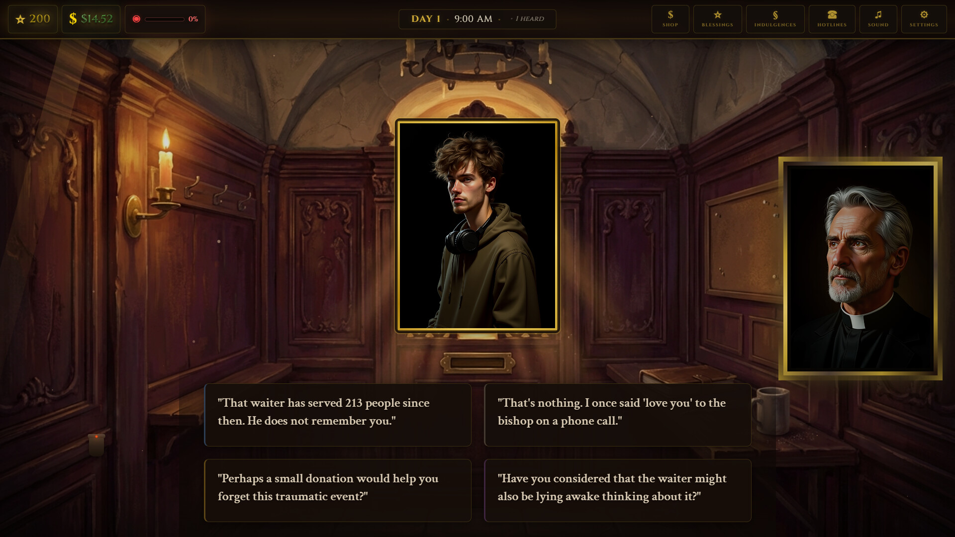 Confessional Simulator screenshot 7