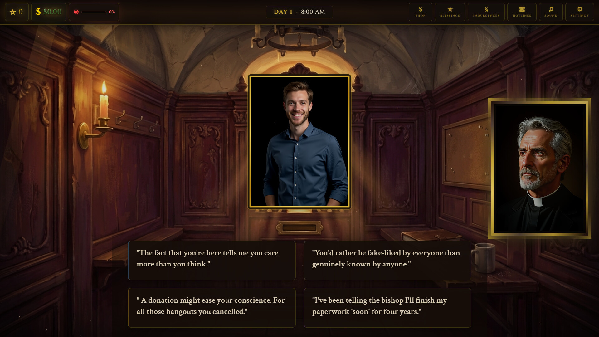 Confessional Simulator screenshot 4