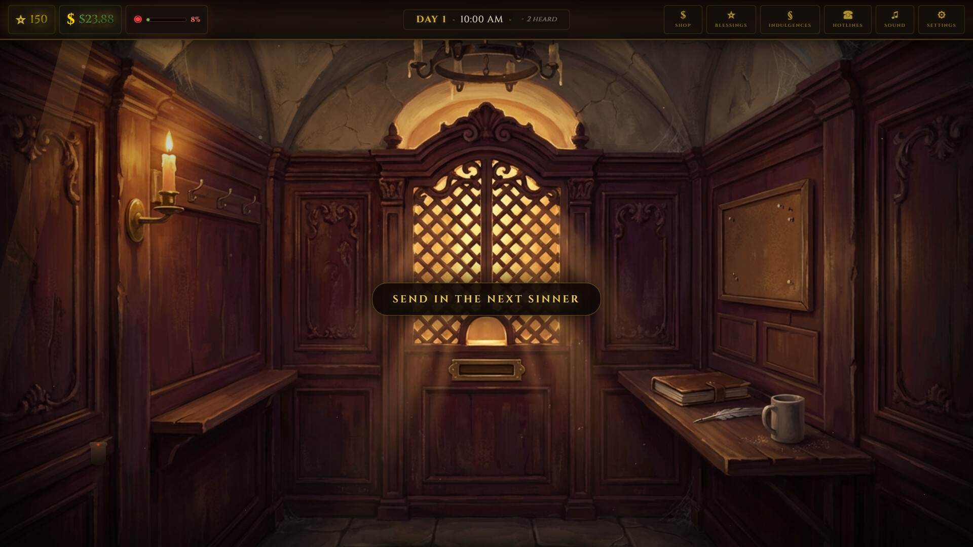 Confessional Simulator screenshot 1