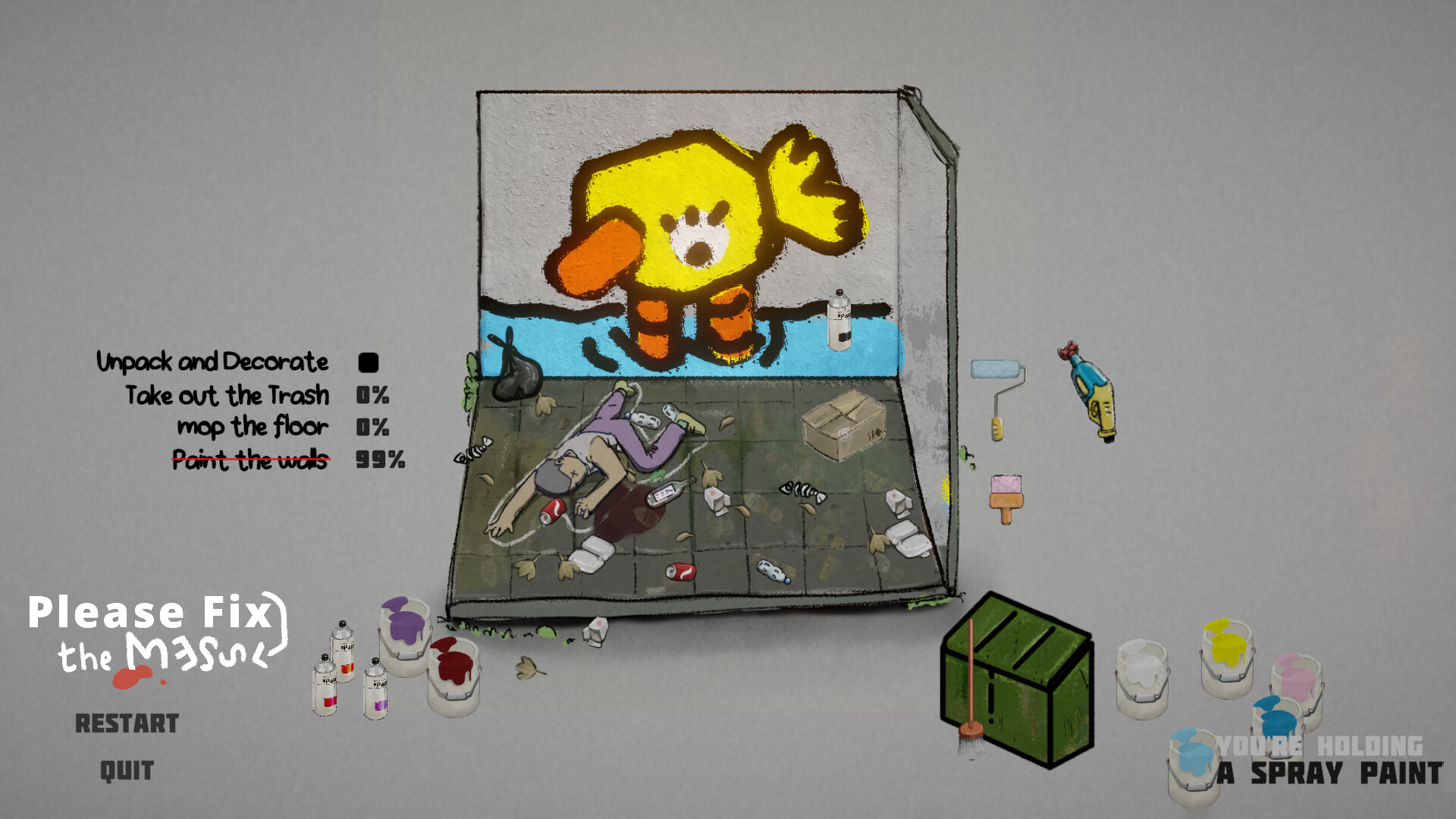 Please fix the mess screenshot 2
