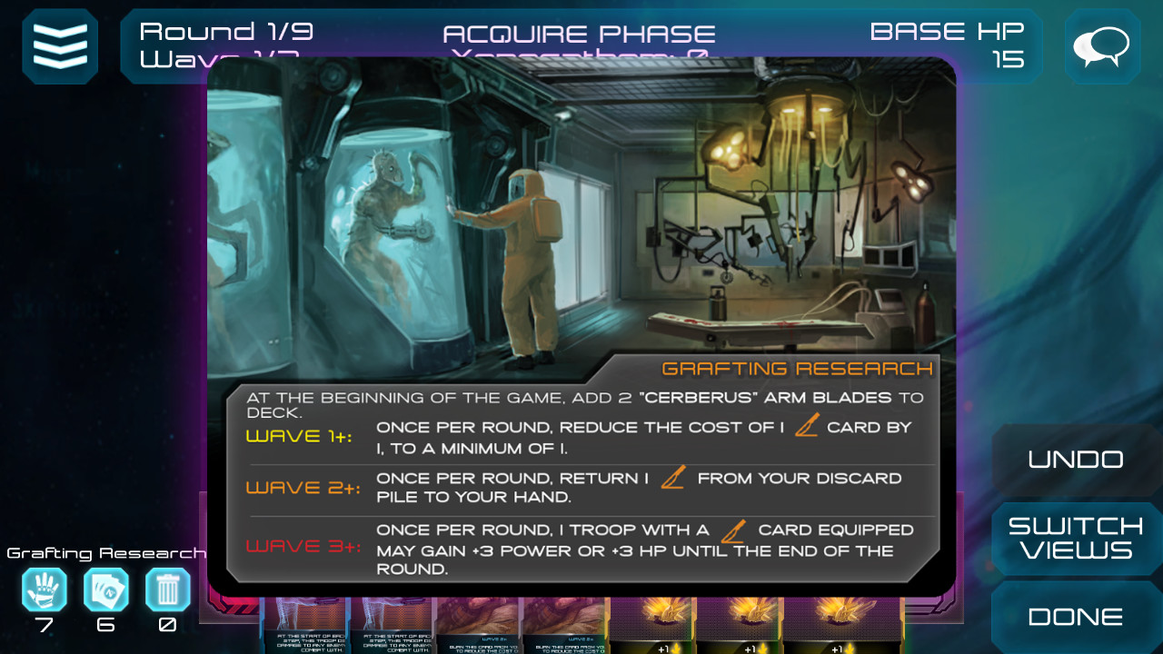 XenoShyft - Grafting Lab screenshot 1
