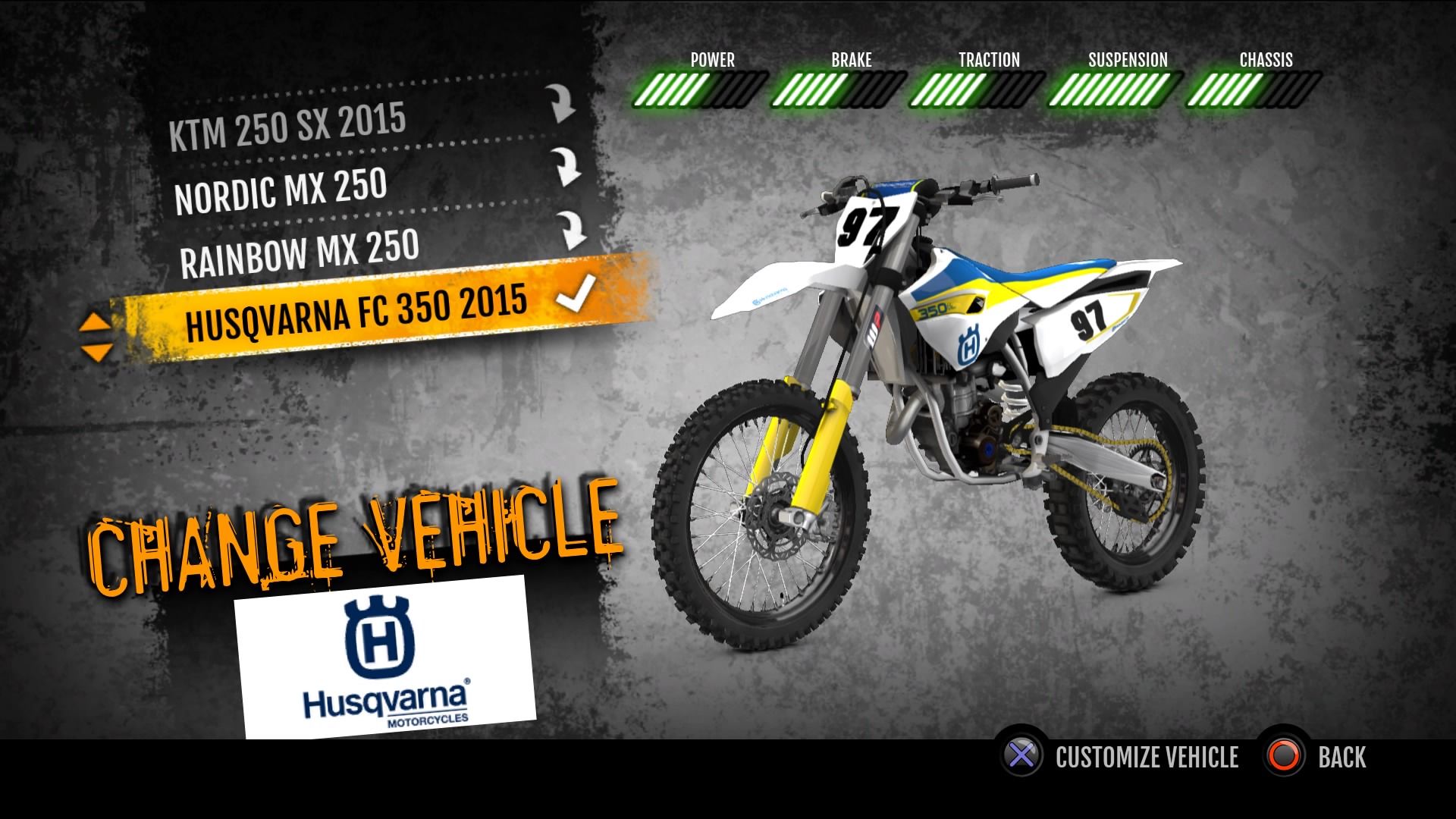 MX vs. ATV Supercross Encore - 2015 Husqvarna FC 350 MX screenshot 2