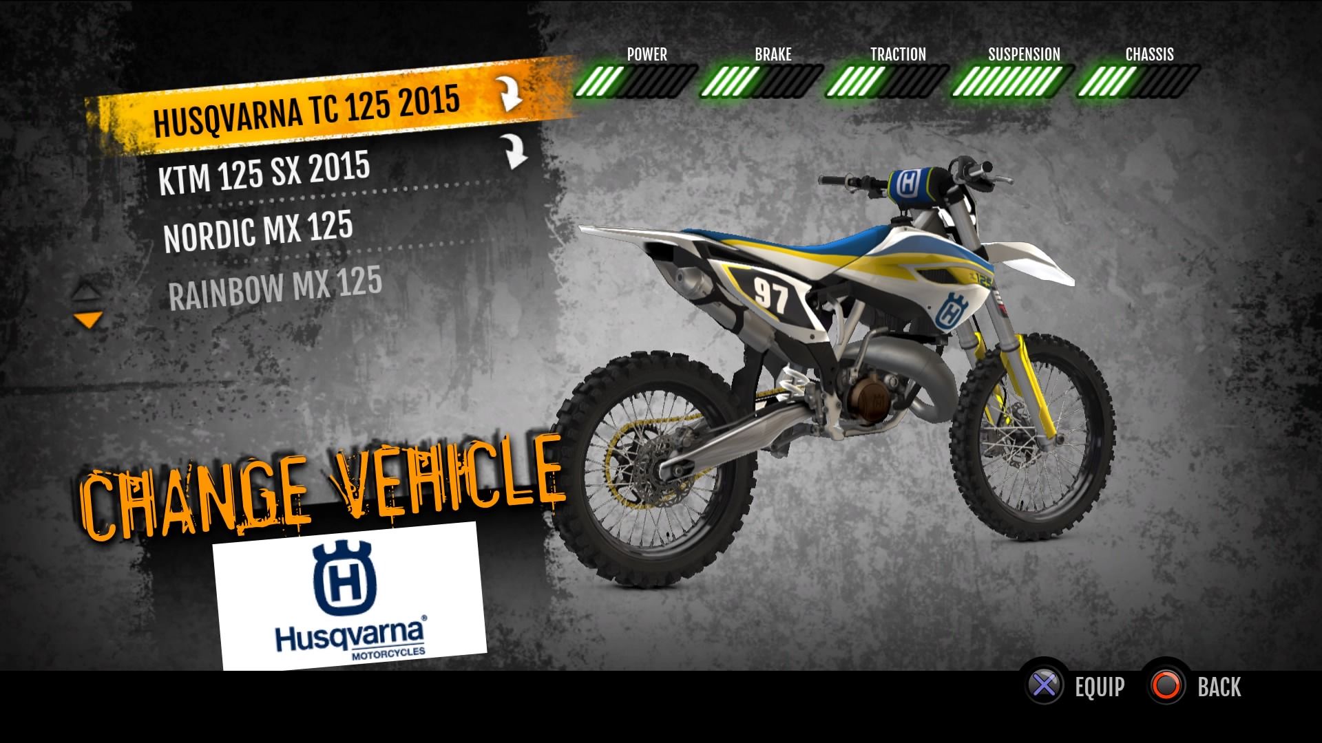 MX vs. ATV Supercross Encore - 2015 Husqvarna TC 125 MX screenshot 1