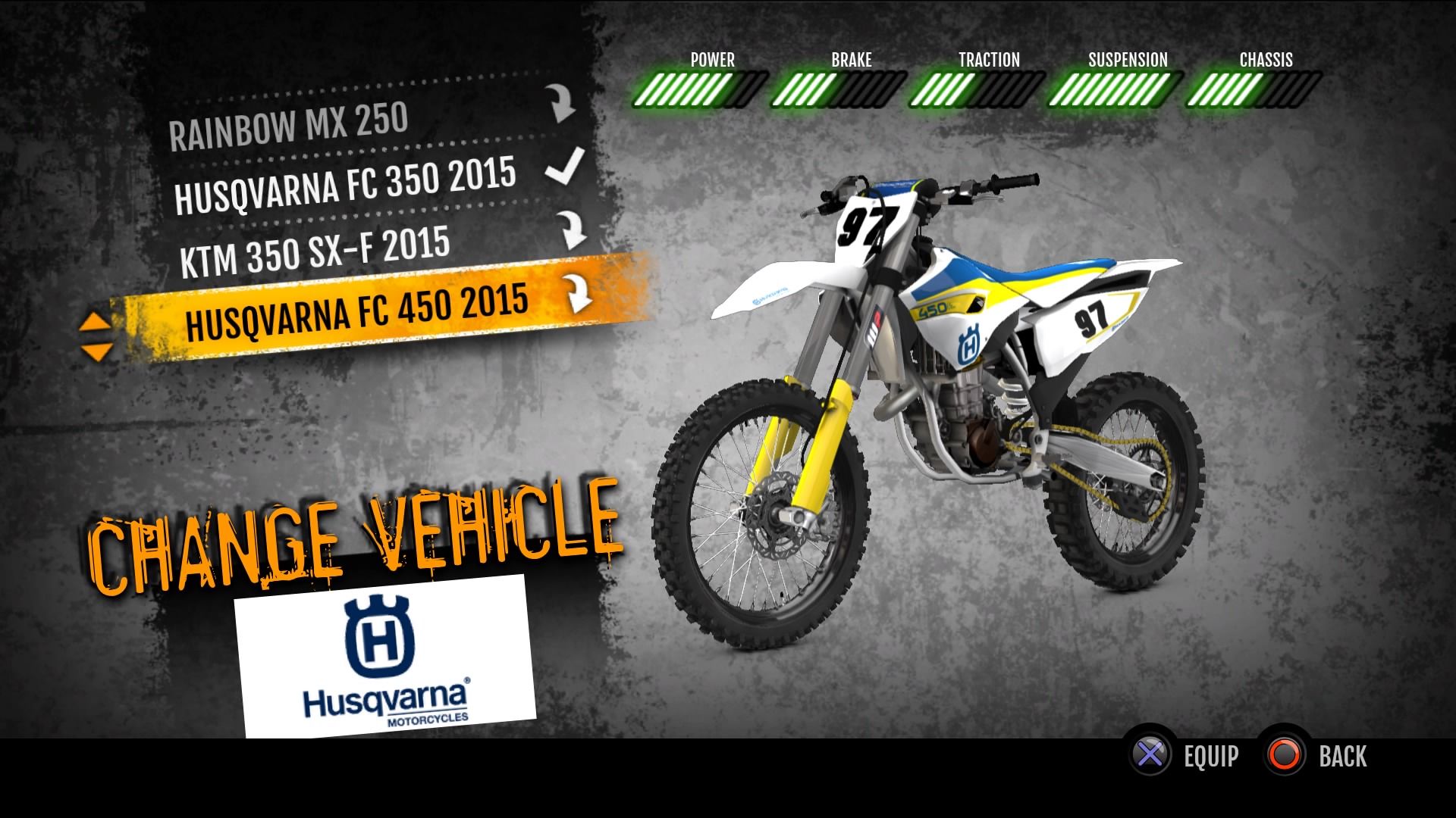 MX vs. ATV Supercross Encore - 2015 Husqvarna FC 450 MX screenshot 1