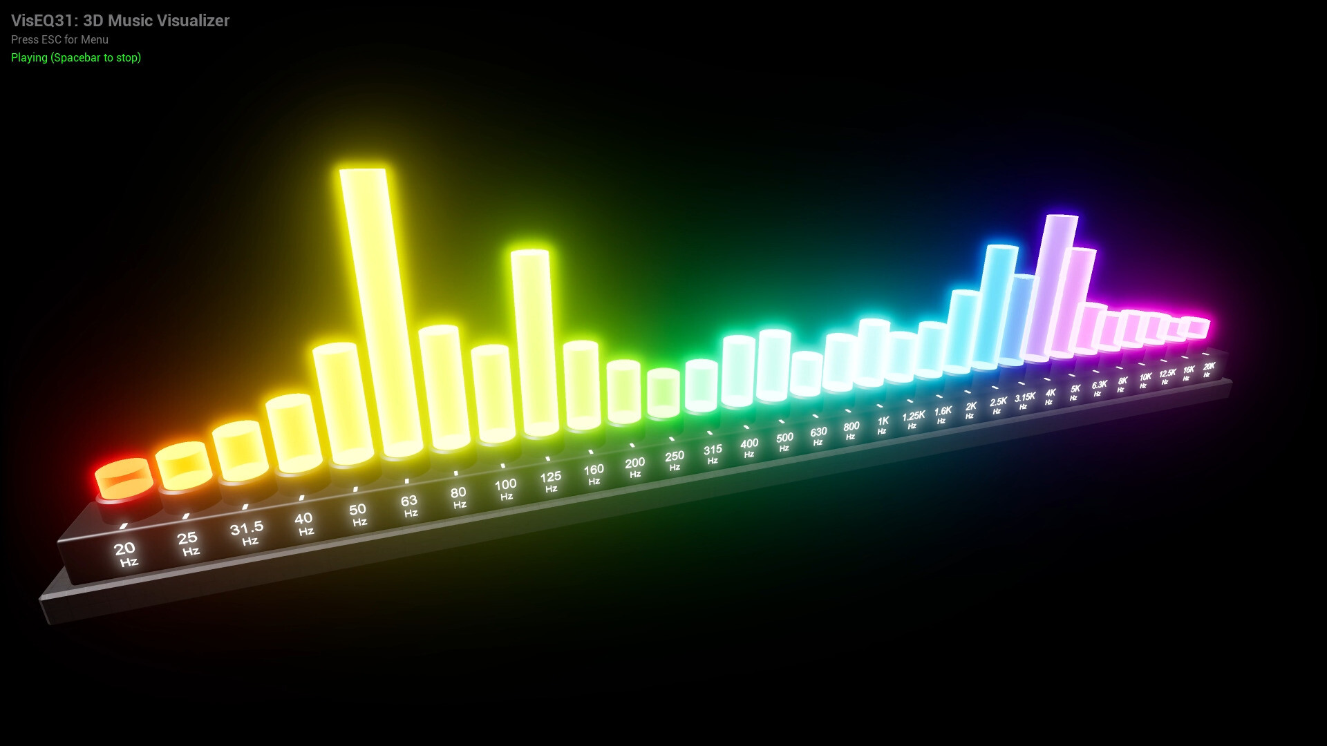VisEQ31: 3D Music Visualizer on Steam