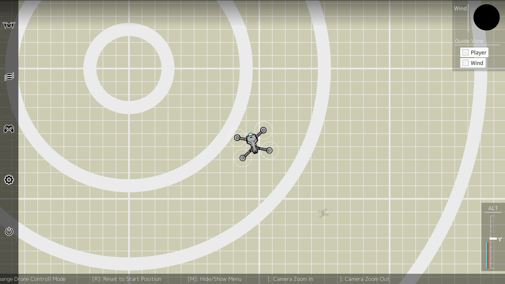 2D DroneSimulator screenshot 1