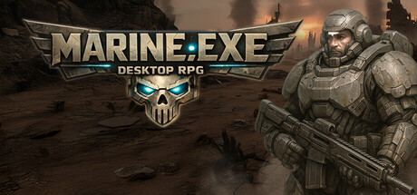 MARINE.EXE - Desktop RPG — Steam header