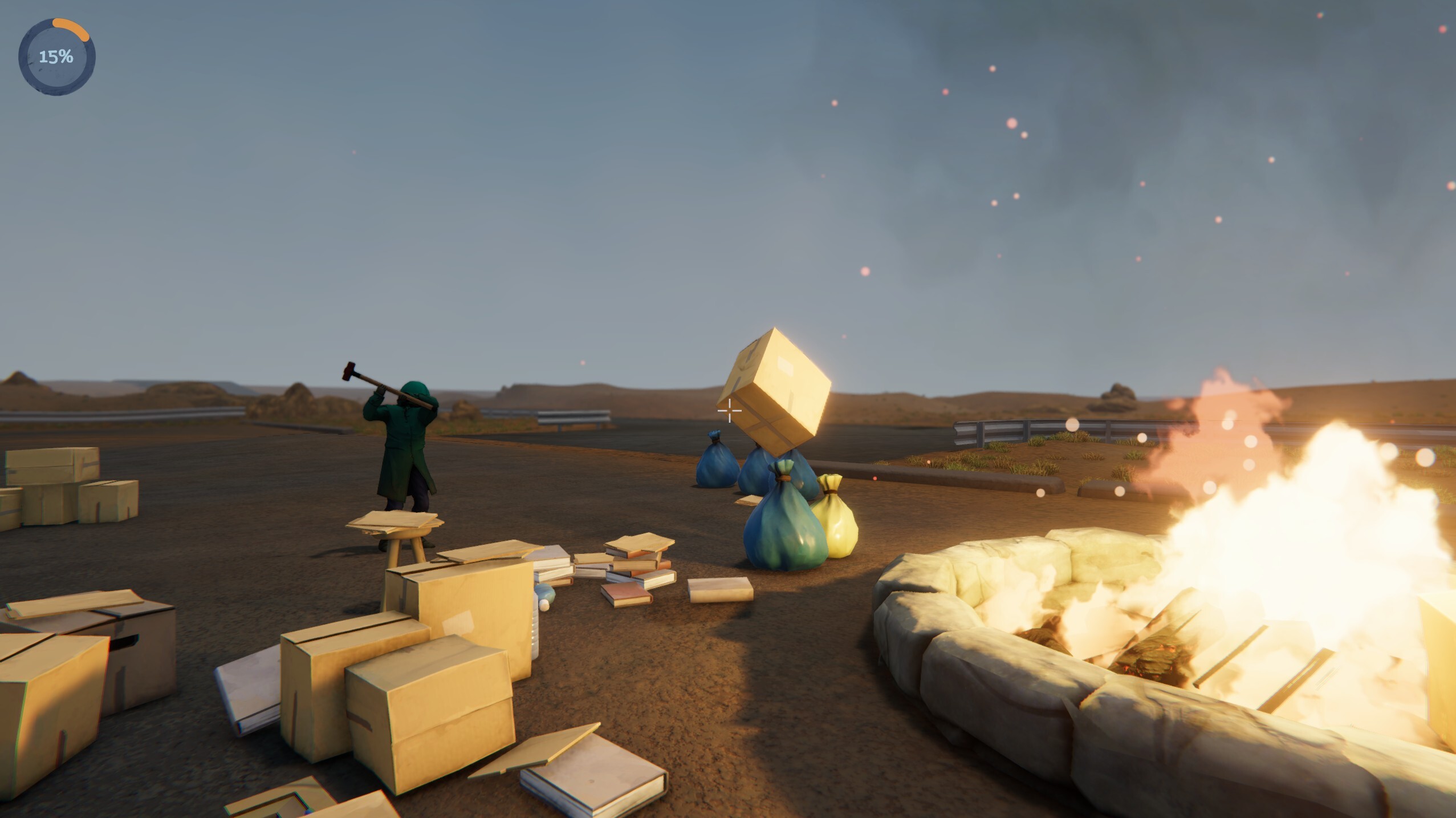 Fire Pit: Throw Things Into The Fire screenshot 2