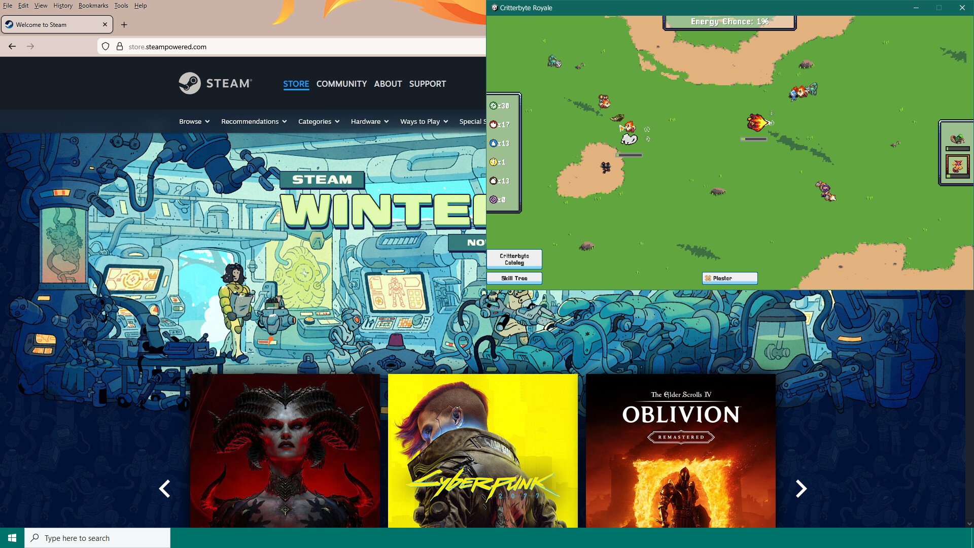 Critterbyte Royale screenshot 3