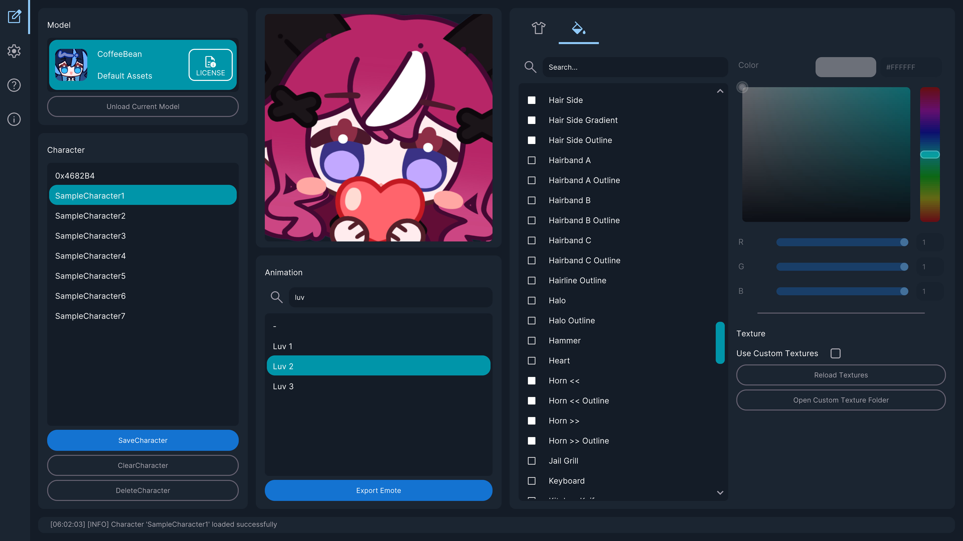 EmoteLab screenshot 1
