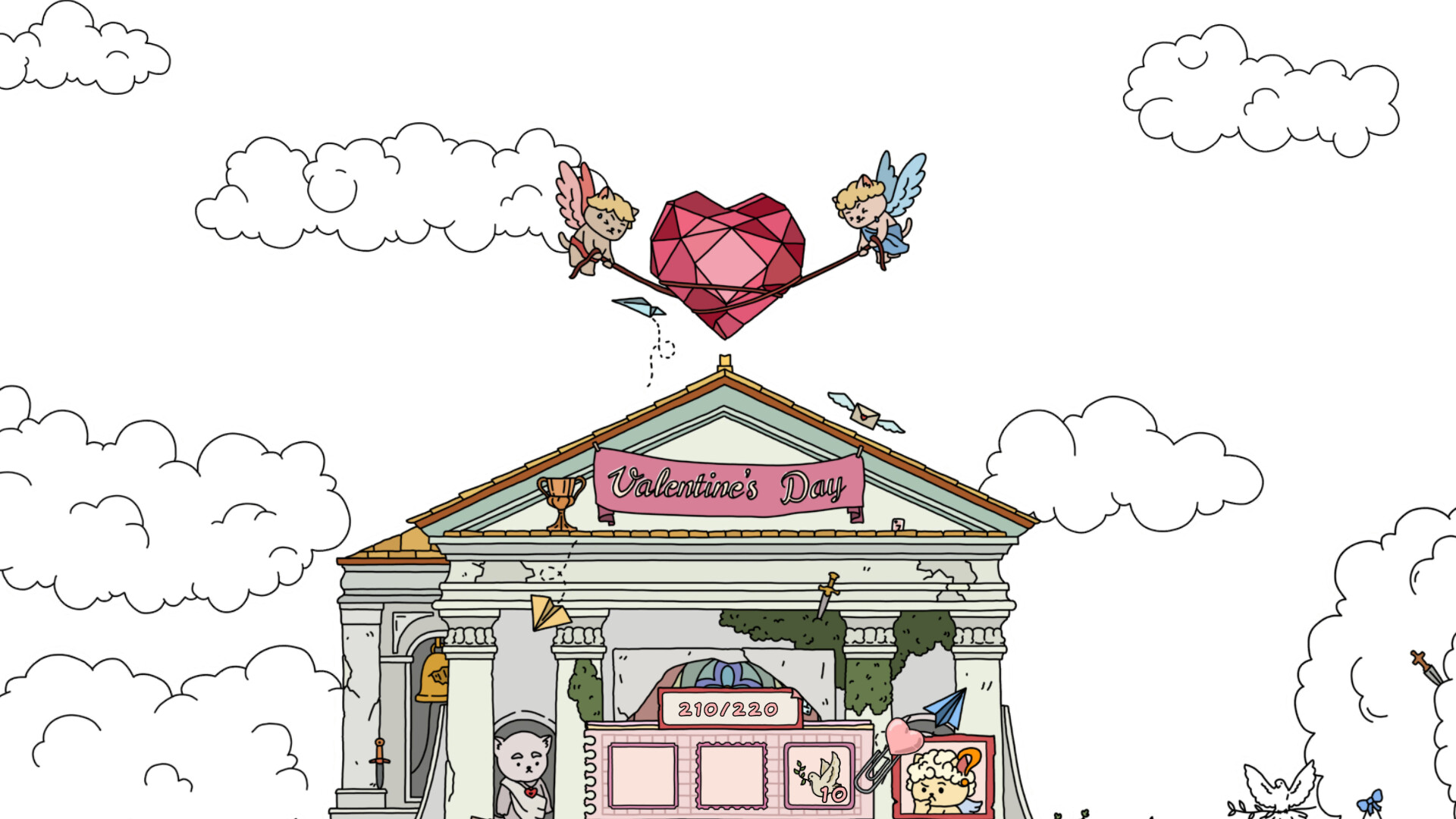 FIND ALL: Valentine's Day πππ« - Extra Level screenshot 4