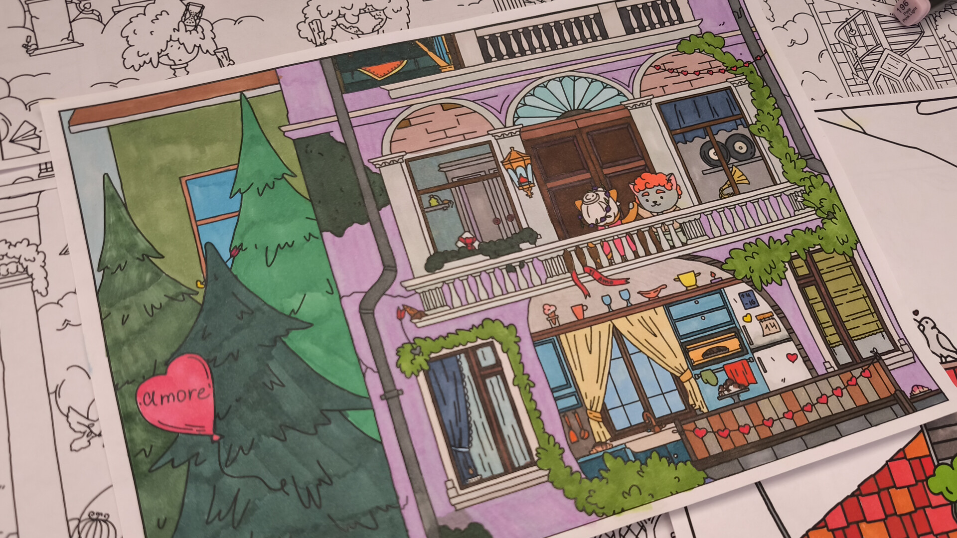FIND ALL: Valentine's Day πππ« - Coloring Book screenshot 7