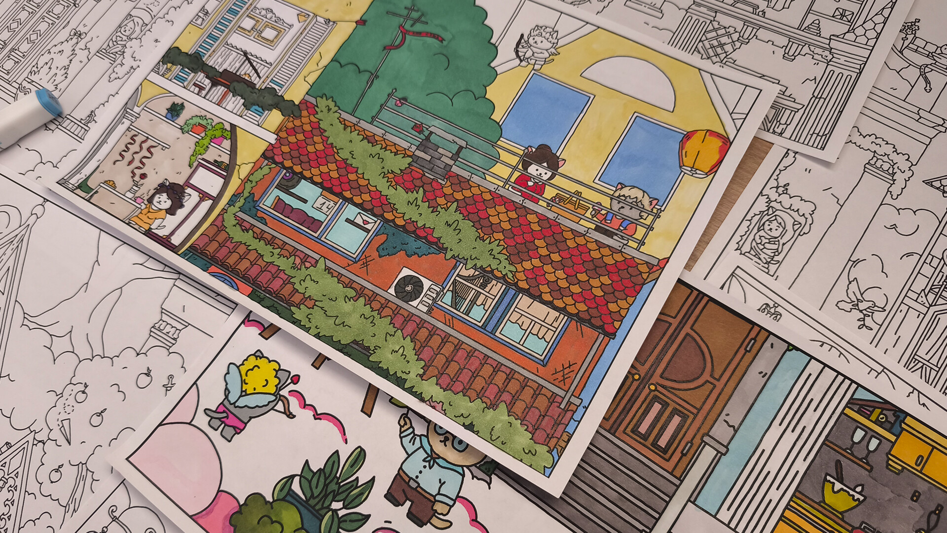 FIND ALL: Valentine's Day πππ« - Coloring Book screenshot 8