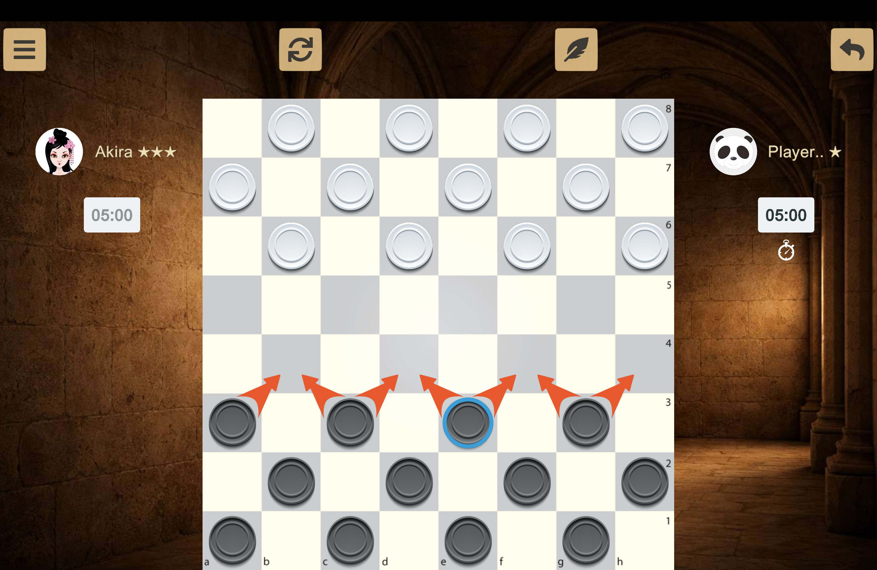 Checkers screenshot 1