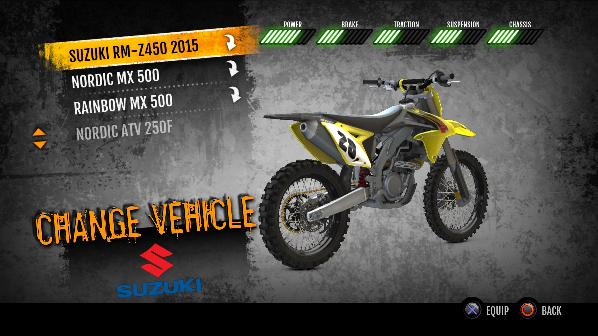 MX vs. ATV Supercross Encore - 2015 Suzuki RMZ450 MX screenshot 2