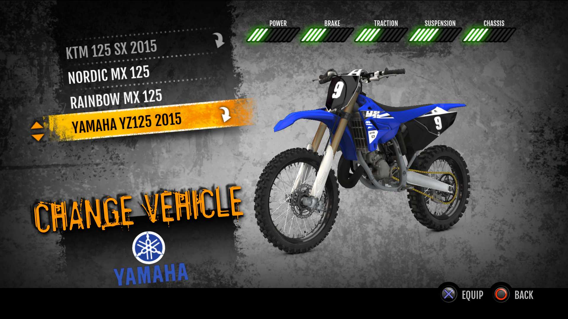 MX vs. ATV Supercross Encore - 2015 Yamaha YZ125 MX screenshot 2