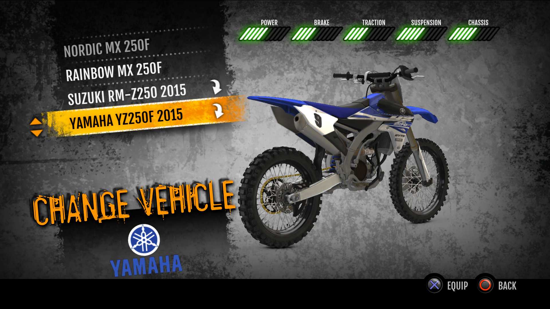 MX vs. ATV Supercross Encore - 2015 Yamaha YZ250F MX screenshot 1